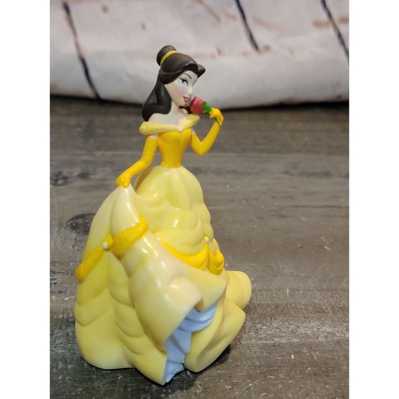 Beauty and the Beast princess yellow dress Rose Disney toy figure - Picture 2 of 5
